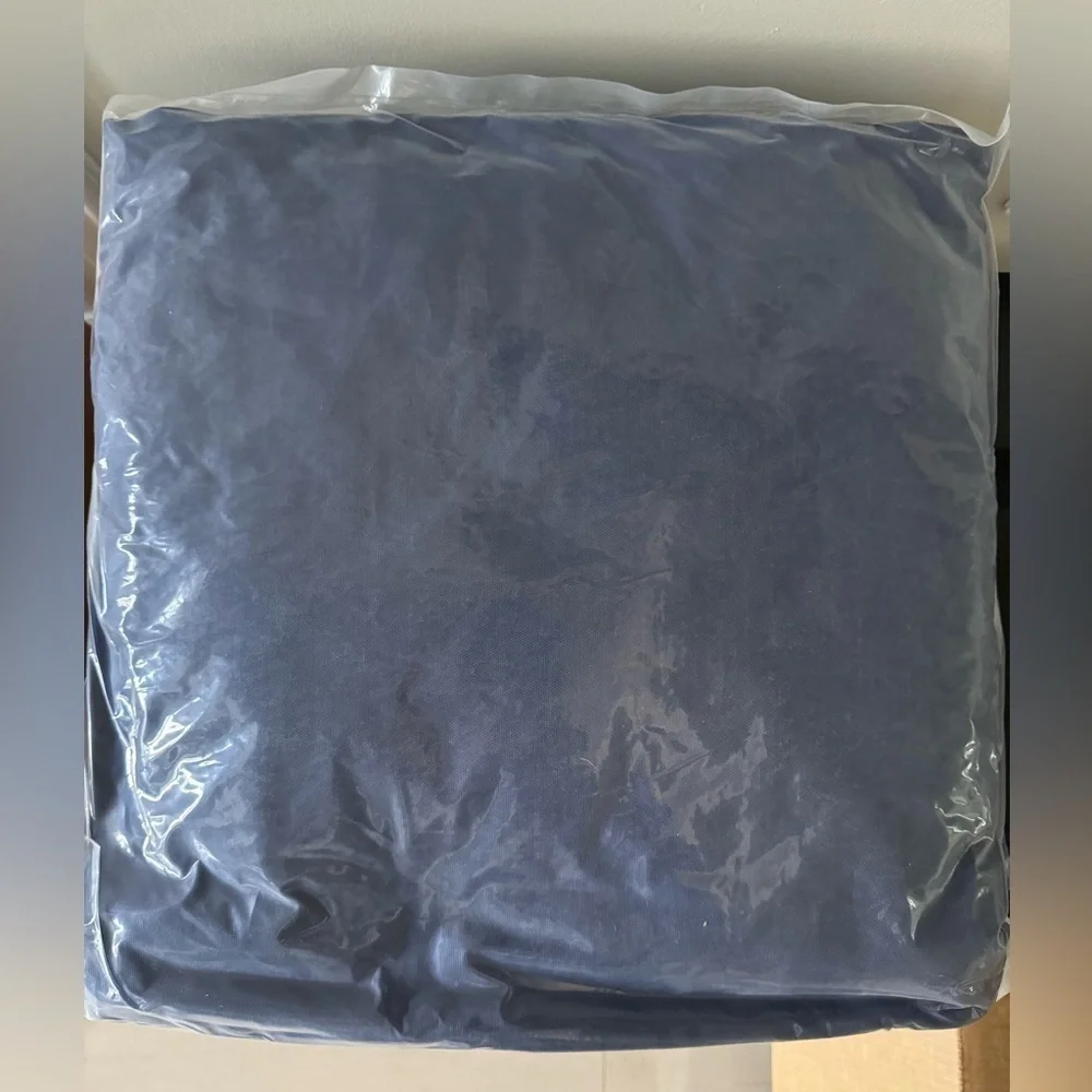 Bundle of Two NWT Navy Light Up Pillow within Brown Angel and Plain Navy Pillow